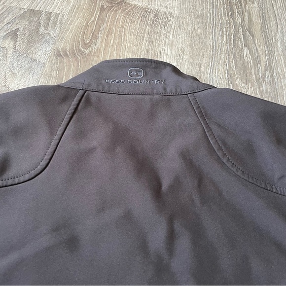 Free Country Medium Men’s Hard Shell Full Zip Long Sleeve Insulted Sweatshirt - Picture 9 of 11